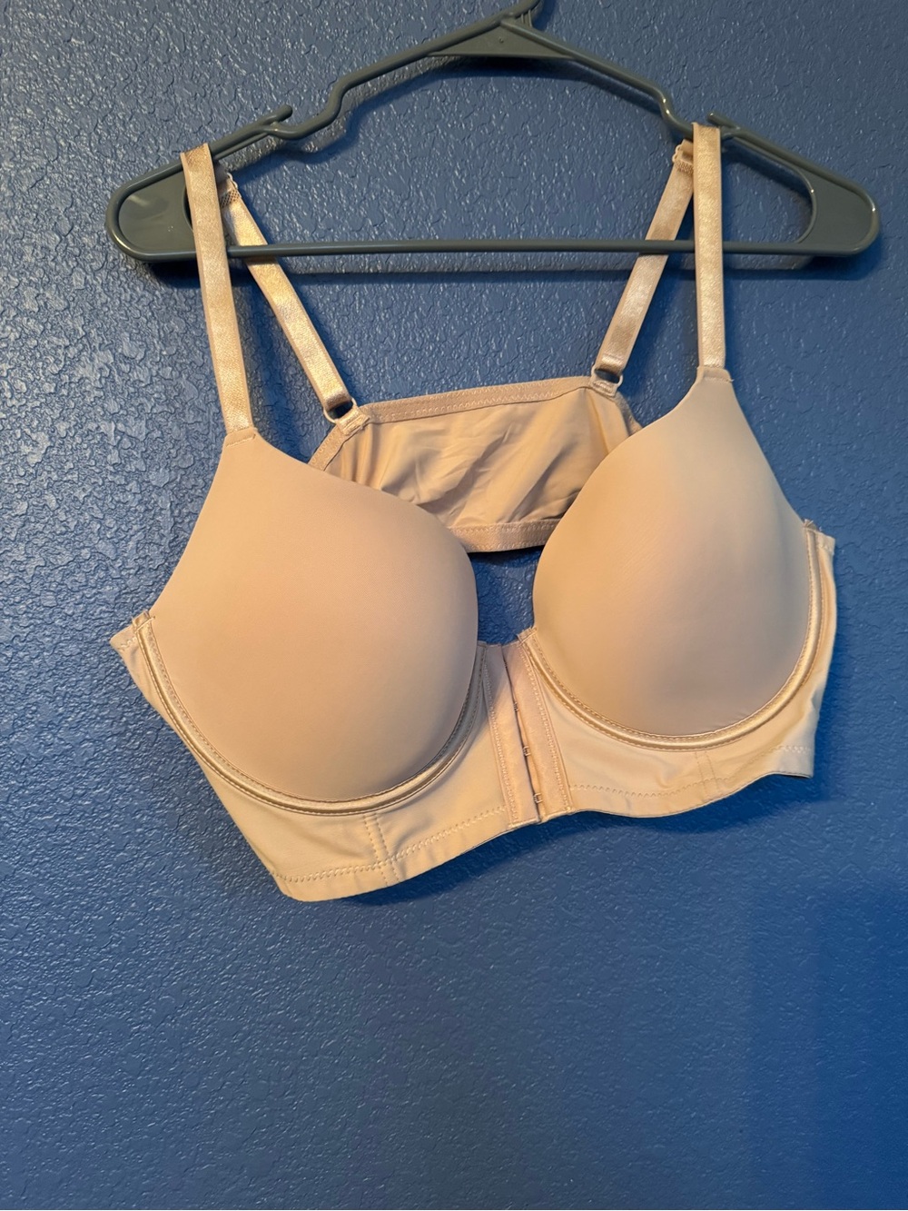 Everyday Nude Front Closure T-Shirt Bra 40 C